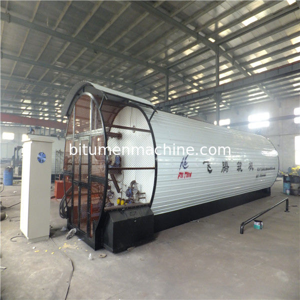 District Heating Technology Asphalt Storage Tank For Bitumen Heating And Storage